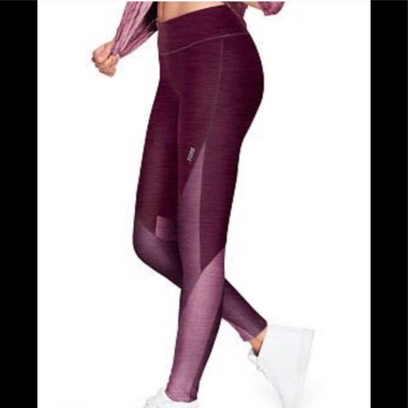 PINK Victoria's Secret Pants - Pink Victoria Secret Yoga Leggings Purple-SZ XS